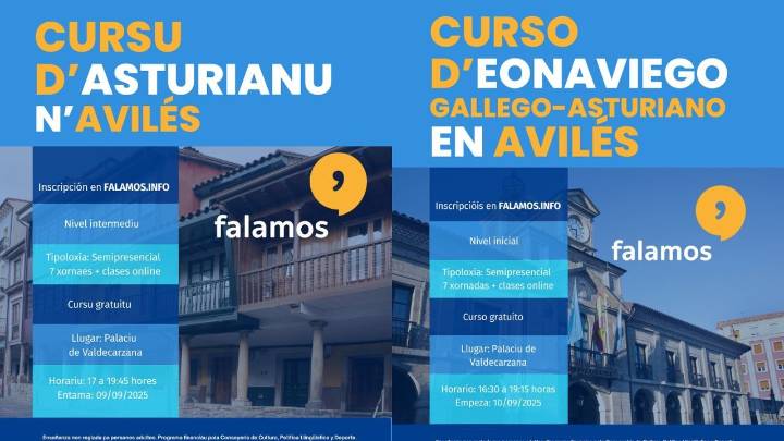 Cursos de baldre d'asturiano y gallego-asturiano pa persones adultes dientro del proyeutu autonómicu Falamos