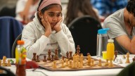 10-year-old chess prodigy becomes youngest female player to defeat grandmaster