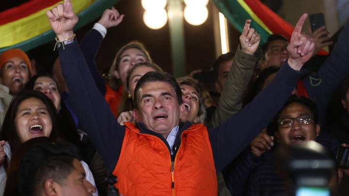 Sorpresa en Bolivia: Rodrigo Paz Pereira se impuso en la primera vuelta presidencial