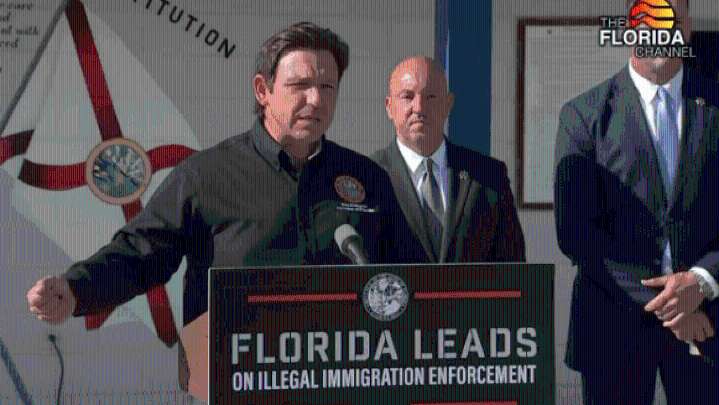 DeSantis news conference from Florida correctional institution