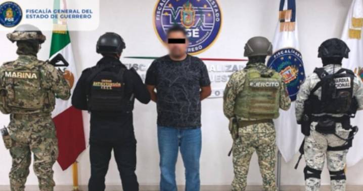 Cae en Acapulco El Toluco, líder de extorsionadores