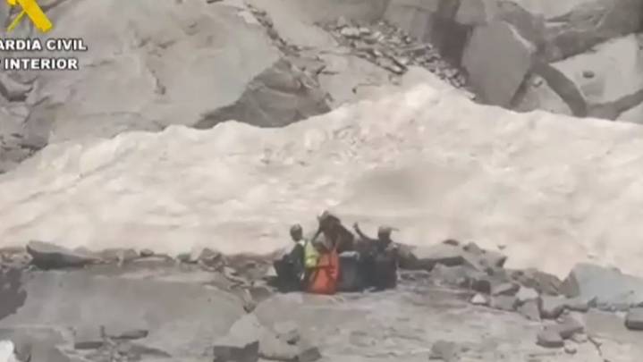 Fallece un montañero navarro de 26 años al sufrir una caída en la cresta del Pico Rusell