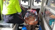 Tres lesionados dejó la volcadura de auto