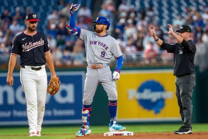 Brandon Nimmo exits early against Nationals in Mets injury worry