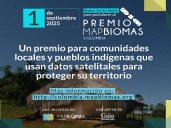 Convocatoria: Premio Mapbiomas Colombia