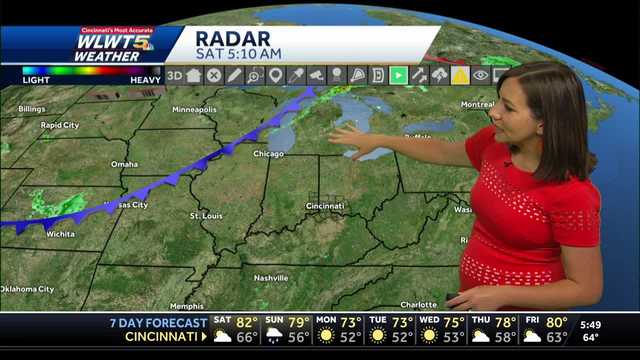 Cooler fall-like air to arrive in Cincinnati this weekend