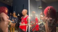 Ja Rule and Lizzo Down Whiskey Shots Backstage in L.A.
