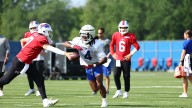 Bills RB James Cook practices Tuesday
