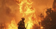 Firefighters make progress against blaze that forced thousands to flee north of Los Angeles