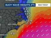 Latest: Hurricane Erin gets closer to NC, part of NC Highway 12 closed on Ocracoke Island