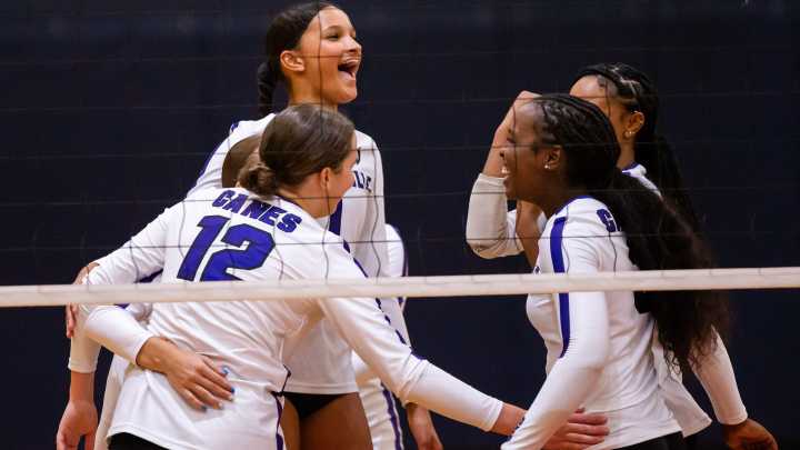 Hear Gainesville High volleyball sophomore Jacey Carter-Mitchell said after loss to Trinity Catholic