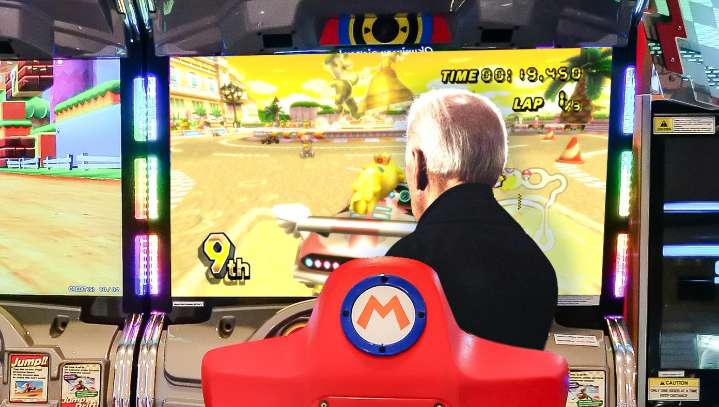 Biden Loses Another Mario Kart Game After Trying To Sniff Peach's Hair The Whole Time