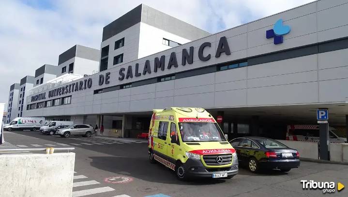 Herida una mujer de 78 años en un atropello en Guijuelo