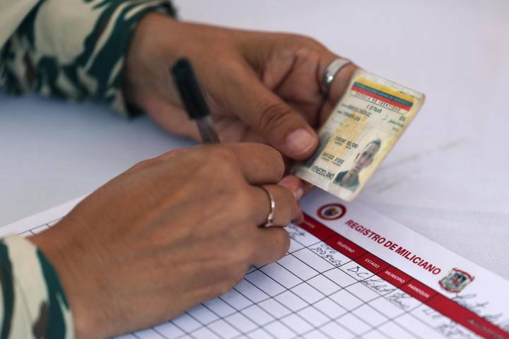 Segunda fase de alistamiento de milicianos arrancó en Venezuela ante tensiones con EE.UU.