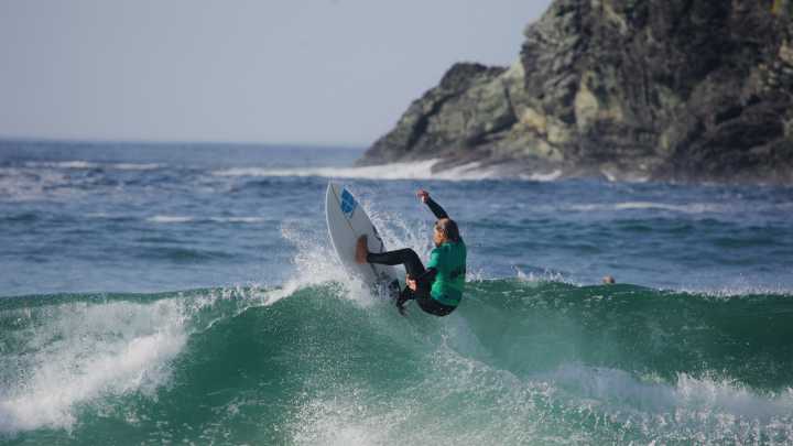 Alejo Ferreiro y Daniela Alonso, campeones gallegos en los 'trials' del ABANCA Pantín Classic