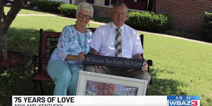 Ashland couple celebrates 75th wedding anniversary