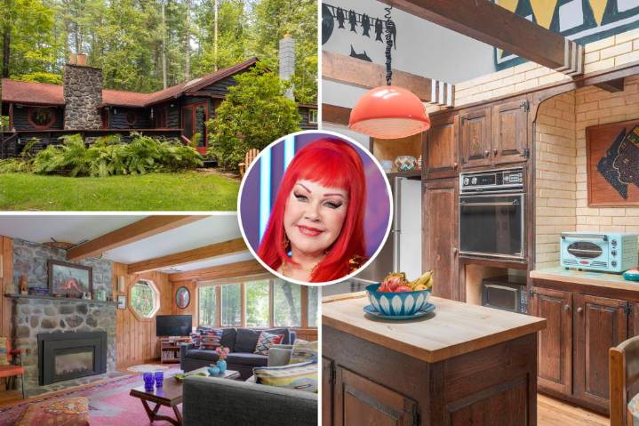 Kate Pierson looks to sell her Woodstock cabin for $750K