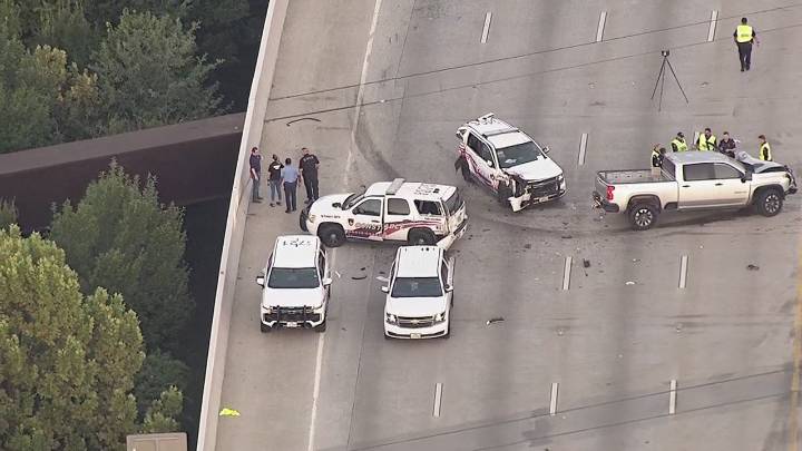 Harris County constable deputies hit by suspected impaired driver, hospitalized