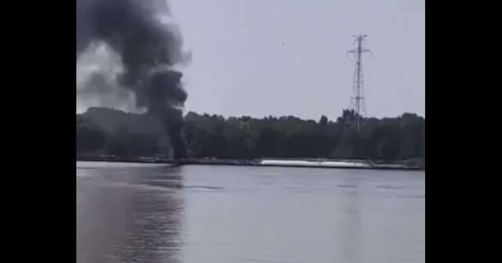 Así fue el accidente de helicóptero que dejó dos muertos en el río Mississippi