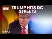 LIVE COVERAGE: Trump to patrol DC amidst federal crime enforcement