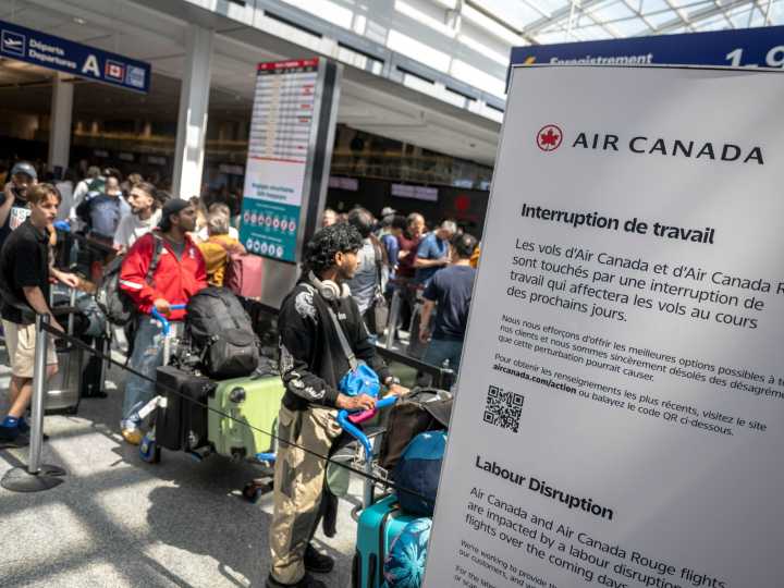 Hundreds of flights grounded as Air Canada cabin staff go on strike