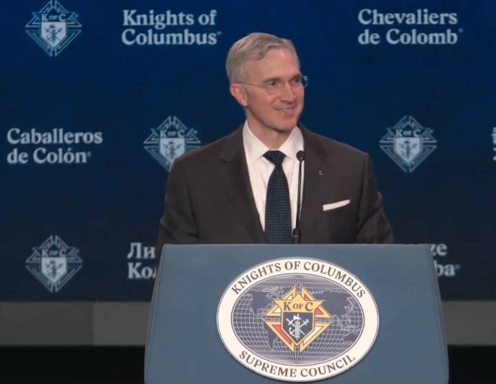 Knights of Columbus honor Pope Francis, celebrate milestones in charity work at convention