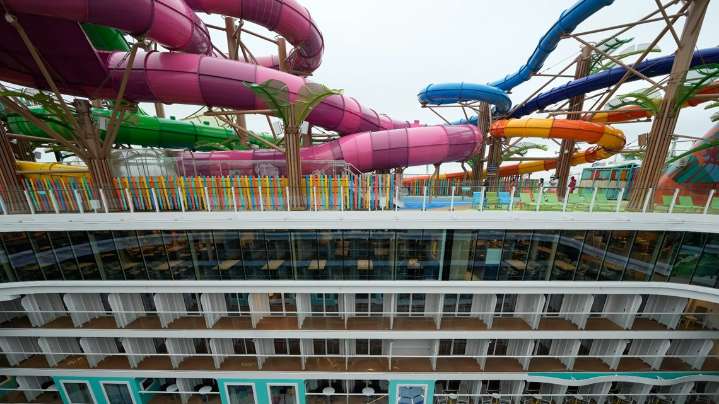 Royal Caribbean passenger injured after water slide breaks on cruise ship