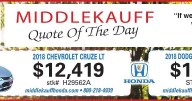 MIDDLEKAUFF AUTO GROUP * 