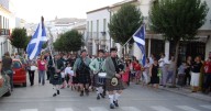 The Spanish town that becomes Scotland for a few days to honour heroic warrior