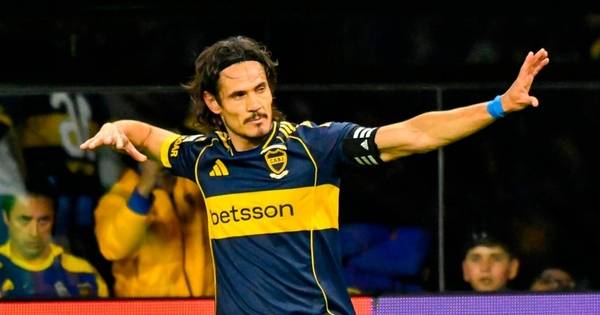 Cavani tras su vuelta al gol en Boca: “Román me llamó”