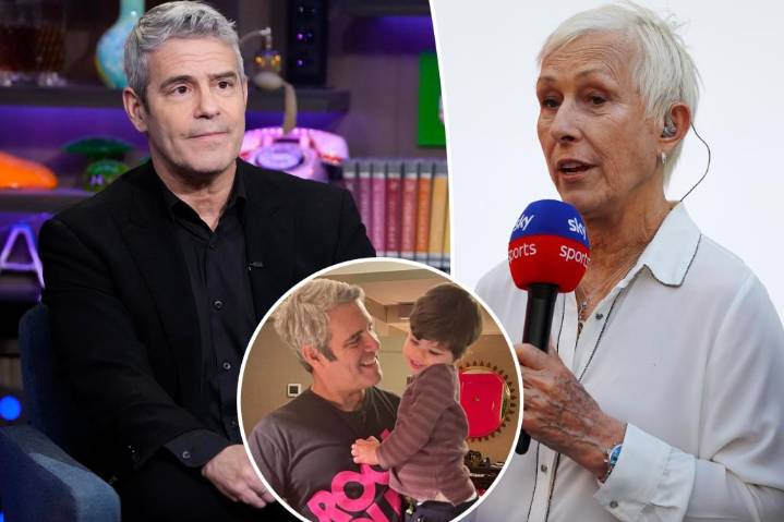 Andy Cohen blasts 'dumb' Martina Navratilova for controversial surrogacy take