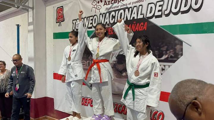 Suben al podio judocas tlaxcaltecas en torneo nacional en la Ciudad de México
