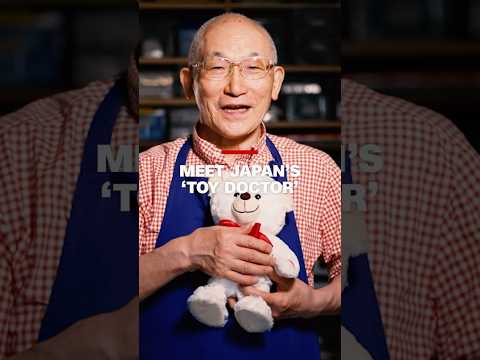 Meet the Japanese ‘doctor’ who fixes toys for the elderly