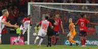 Santa Fe anunció el regreso de Hugo Rodallega a los entrenamientos grupales tras lesión en medio de final con Medellín