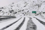 Habilitan paso Los Libertadores para este domingo luego de intensas nevadas por sistema frontal