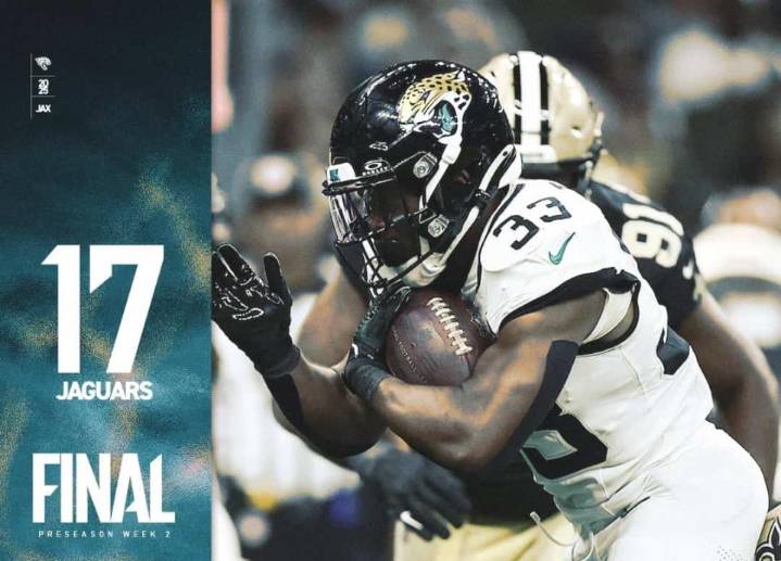 Empatan Jacksonville y Nueva Orleans en más de la pretemporada NFL