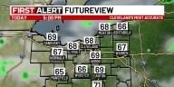 Northeast Ohio Weather: Cooler than normal; lake effect showers and storms