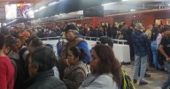 Lluvias provocan caos en el Metro; Líneas 3, 12 y B reportan lento avance