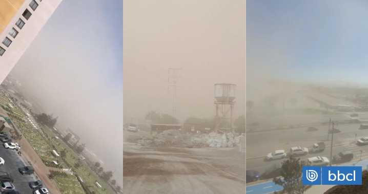 VIDEOS | Así fue la tormenta de arena que afectó a regiones de Arica y Parinacota, y Tarapacá