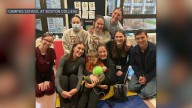Tom Holland visits Boston College’s Campus School