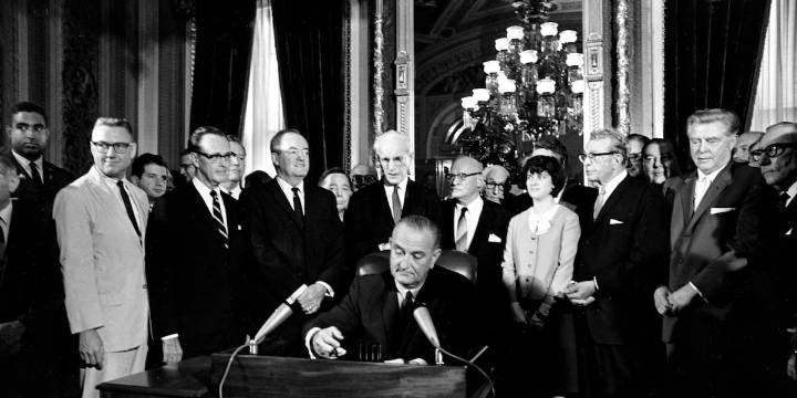 This day in history: Voting Rights of 1965 signed by President Lyndon B. Johnson