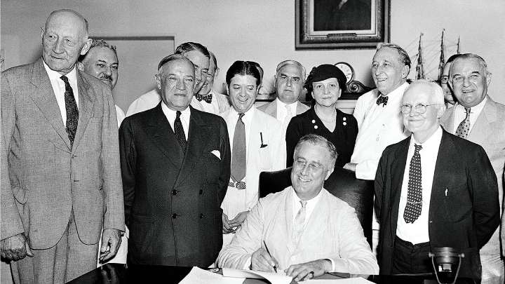 Social Security's 90th anniversary is marked by funding threats and privatization talk
