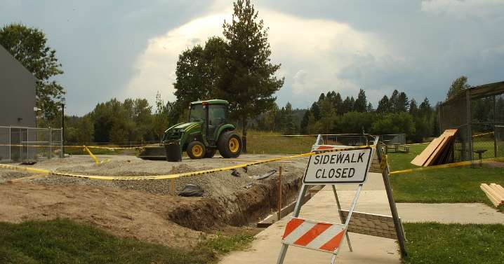 Construction begins on batting cages at Travers Park