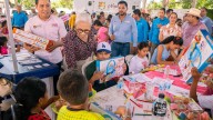 Reciben familias de Rosamorada 4 mil 200 apoyos de salud y alimentación