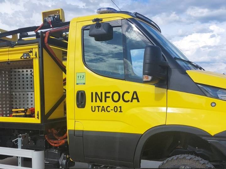 Declarado un incendio en un paraje de Arroyomolinos de León