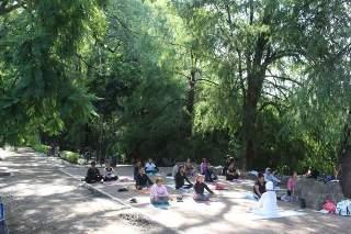 Fomentan actividad física en Huajuapan con yoga y box