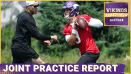 JOINT PRACTICES: J.J. McCarthy SMOOTH OPERATOR vs. New England Patriots