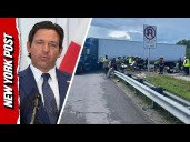 DeSantis Blames California Immigration Policies For Deadly Florida Crash
