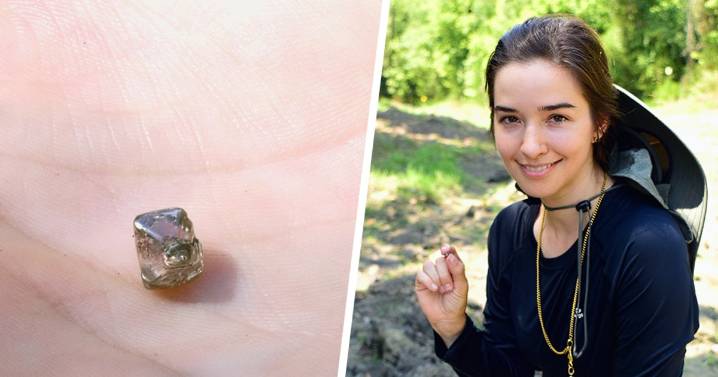 New Yorker finds diamond in the rough at Arkansas state park and will use it in her engagement ring