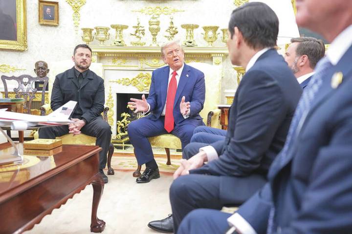 Trump rejects sending US. troops to Ukraine as part of a peace deal